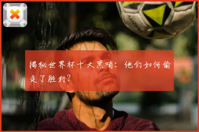 揭秘世界杯十大黑哨：他们如何偷走了胜利？